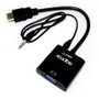 APPROX Adaptador HDMI a VGA con Audio APPC17 Negro